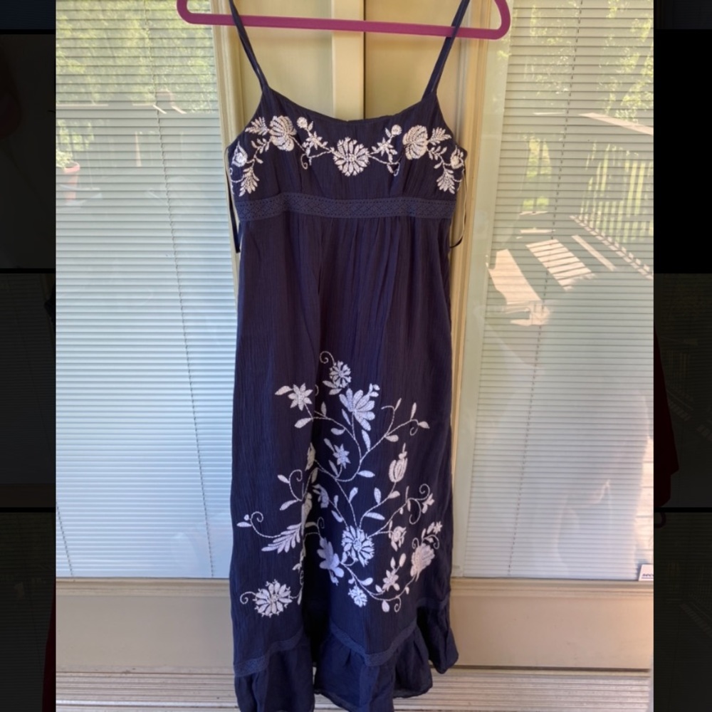 Navy Blue Sundress